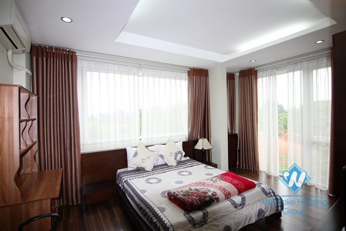 A bright and beautiful apartment for rent in Tay Ho, Ha Noi